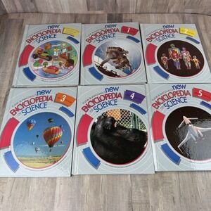 1986 Funk And Wagnalls New Encyclopedia Of Science  Volumes 1-5 Projects index